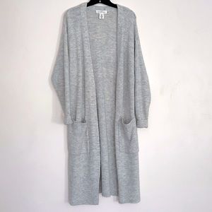 H&M long sweater open cardigan size XS